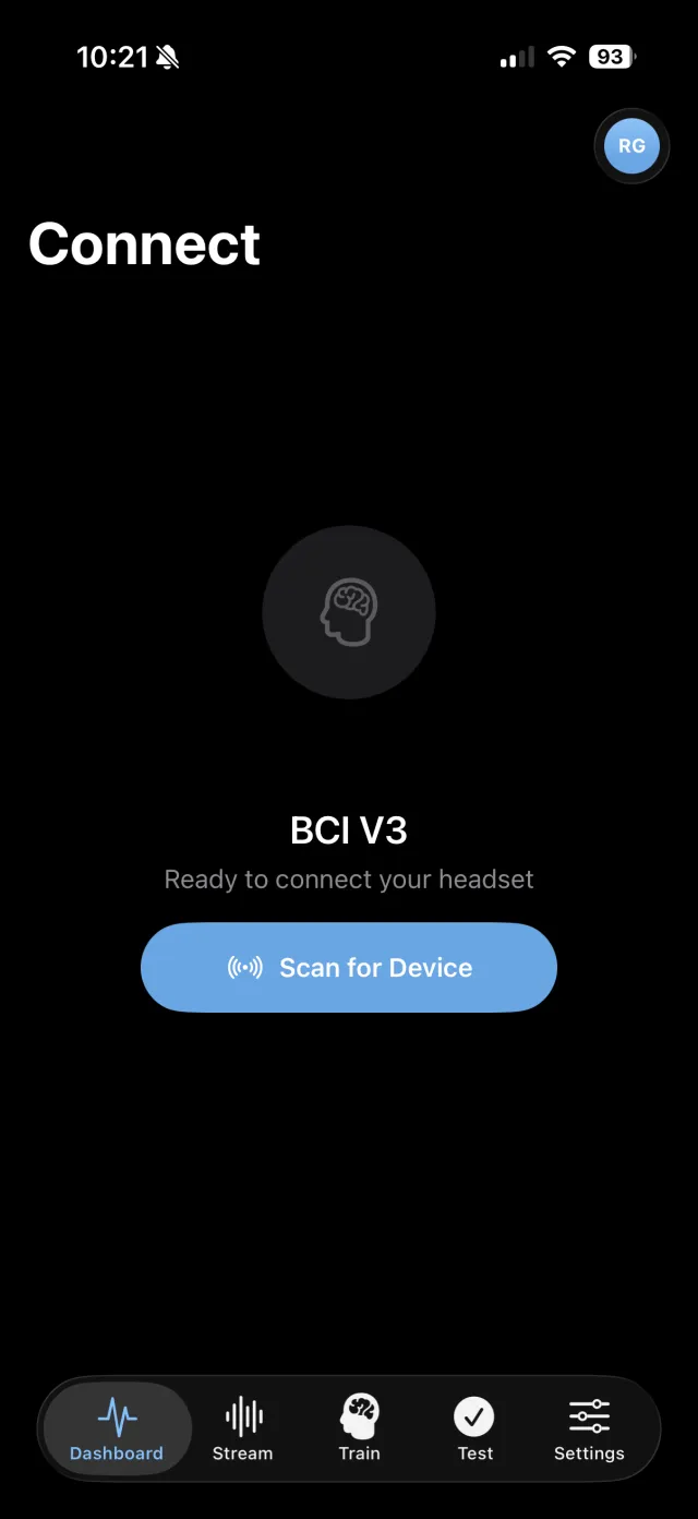 App screen 1